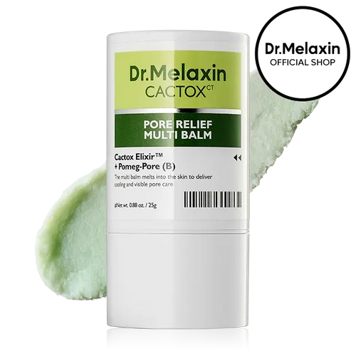 CACTOX PORE RELIEF MULTI BALM with Cactus Cooling Reduce Puffiness & Pore Tightening for Visible Pore Care Skin Repair