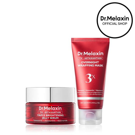 TX Astaxanthin Glow Wrapping Duo | Tranexamic Acid&Astaxanthin&Niacinamide for Complete Dark Spot Care