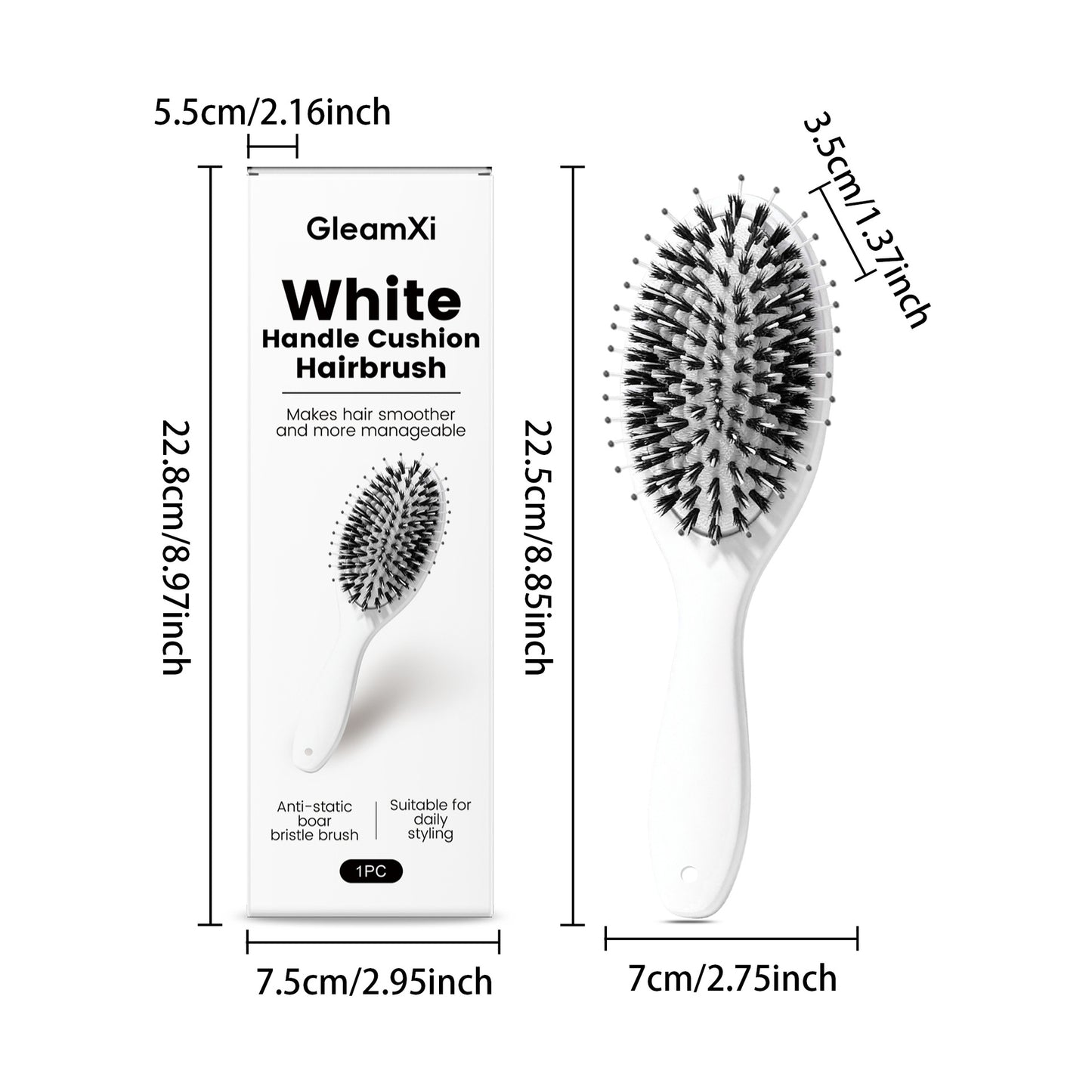 Miracle Brush – Viral World-Famous 6x Sold Out Paddle Brush - Smoother, Stronger, Shinier Hair