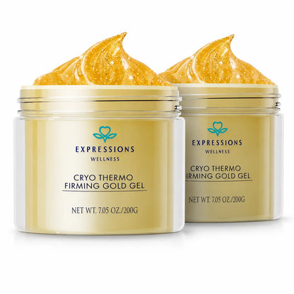 15-Day Anti Cellulite Sculpting & Tightening Burn Gold Massage Cream | Cryo Thermo cellulite remover for legs ,Belly & Arm| WELLENESS，Refreshing Formula | Unisex Body Contouring Treatment for Men & Women |200 G #SummerVibes