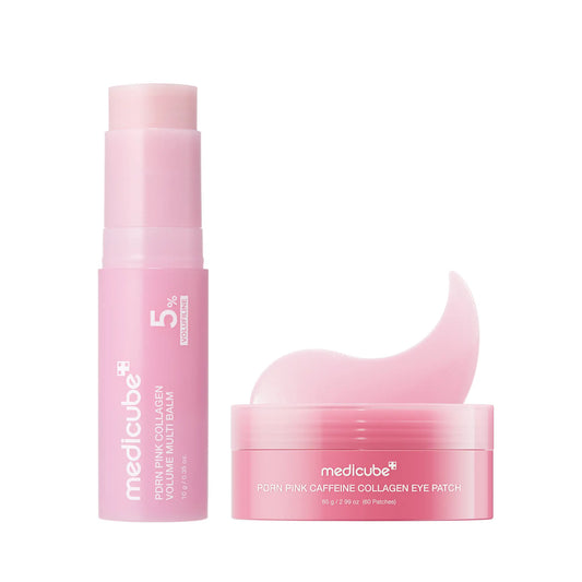 PDRN Pink Collagen Volume Multi Balm | All In One Volufiline, PDRN, NAD Stick for Youthful-Looking, Helping Look of Fine Lines, Firming Care, Anti-Aging Care | For Under-Eyes, Neck, Forehead, Smile Lines, Lip Care