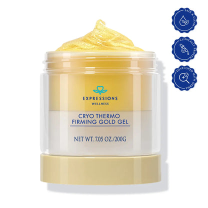 15-Day Anti Cellulite Sculpting & Tightening Burn Gold Massage Cream | Cryo Thermo cellulite remover for legs ,Belly & Arm| WELLENESS，Refreshing Formula | Unisex Body Contouring Treatment for Men & Women |200 G #SummerVibes