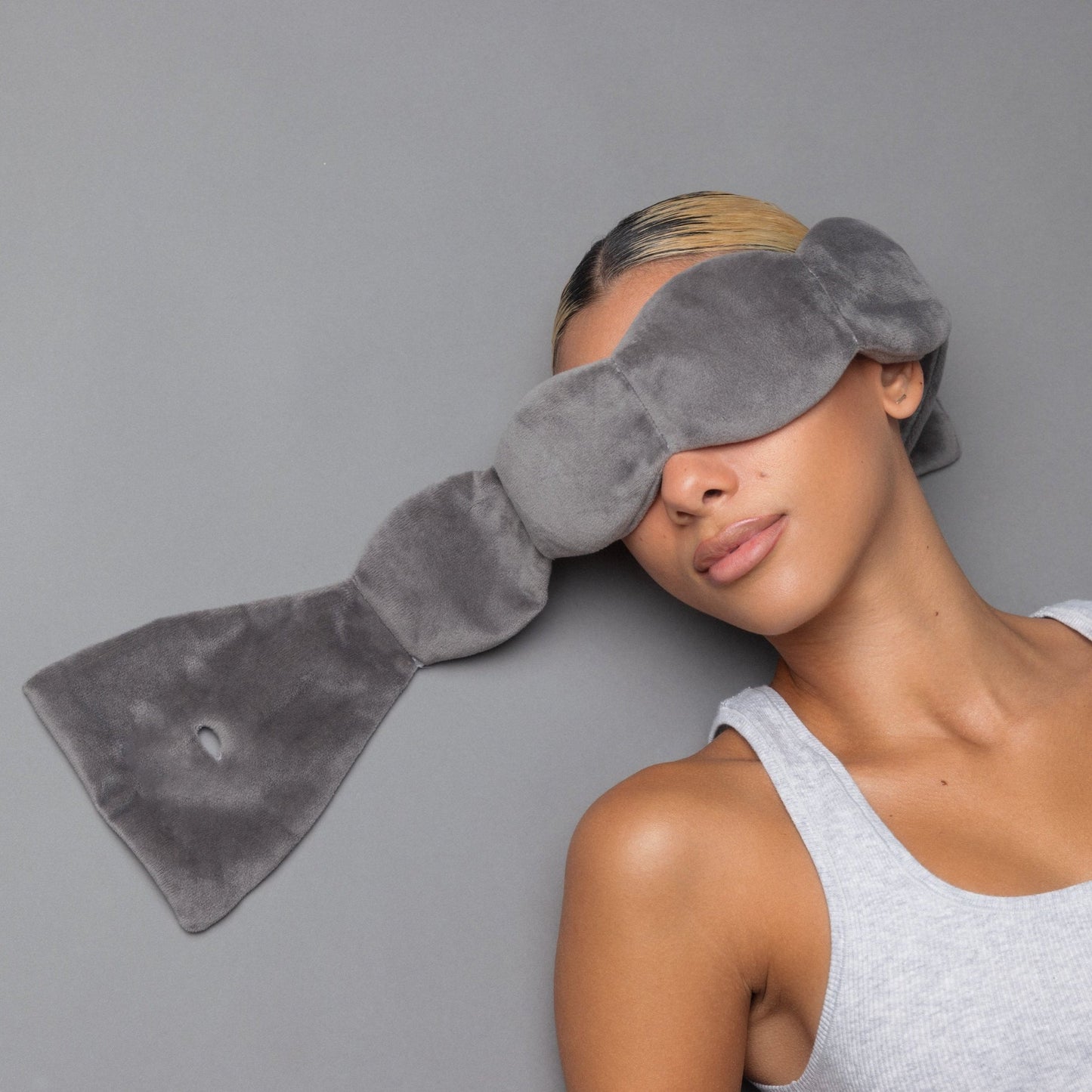 🔥Hot Sale 55% OFF 🔥 Sleep Mask - The Weighted Blanket For Your Eyes, Calming Eyemask for Deep Sleep, Side-Sleeping Friendly, 100% Blackout, Patented Strap-Free Design