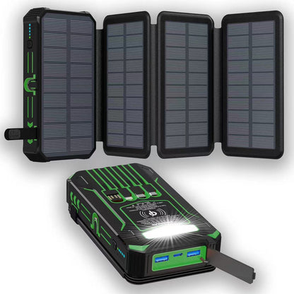 🔥Hot Sale 52% OFF Black Friday🔥 CoreVitals Solar Power Bank with Wireless Charging